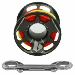 LIFELINE Dévidoir à Doigt 60m Aluminium - Apeks