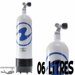 Bouteille 06 Litres 200 Bars 1 Sortie Z - Aqualung