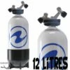 Bouteille 12 Litres Court 230 Bars 2 Sorties TAG - Aqualung -Sub-Odyssee Soldes Magasin aqualung bouteille plongee 12 litres court 230 bars 2 sorties tag pas cher sub odyssee