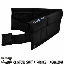 Ceinture De Lest SOFT à Poches Boucle Plastic - Aqualung