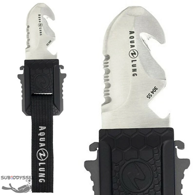 MICRO SQUEEZE Couteau Lame Biseautée - Aqualung 3 MICRO SQUEEZE Couteau Lame Biseautée - Aqualung