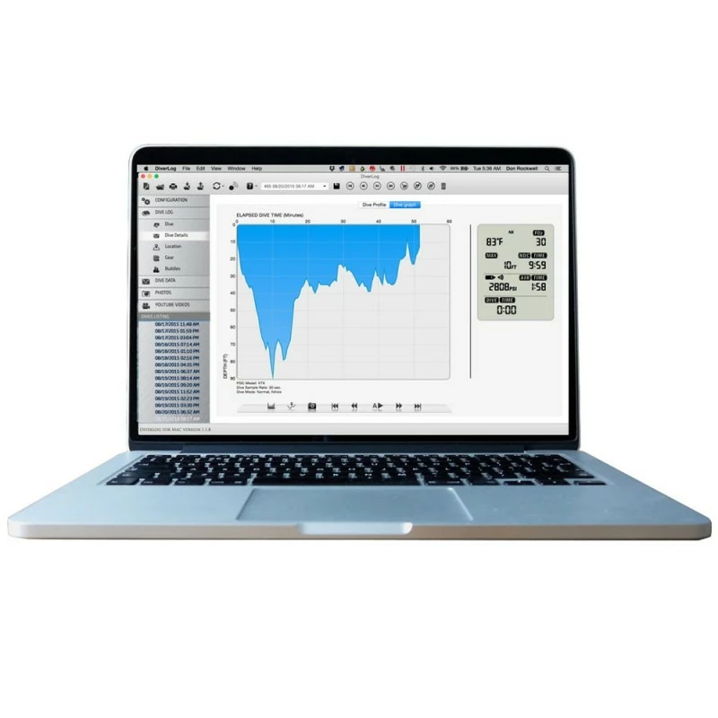 Interface I300 & I550 DIVERLOG Pour Ordinateur Aqualung 6 Interface I300 & I550 DIVERLOG Pour Ordinateur Aqualung – Image 4