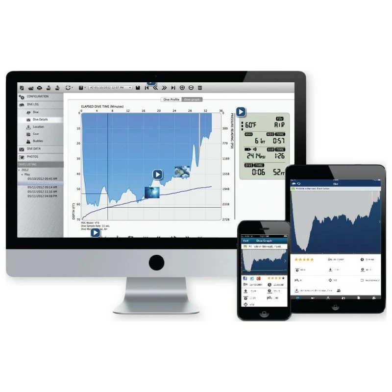 Interface I300 & I550 DIVERLOG Pour Ordinateur Aqualung 7 Interface I300 & I550 DIVERLOG Pour Ordinateur Aqualung – Image 5