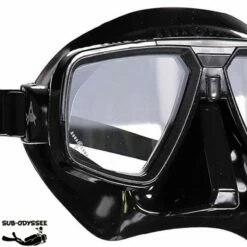 LOOK 1 Masque Silicone Noir - Aqualung