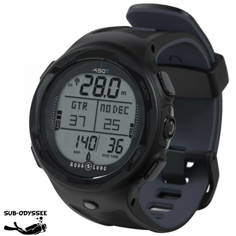 I450T Noir Montre Ordinateur - Aqualung 3 I450T Noir Montre Ordinateur - Aqualung