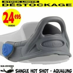 Sangles Palmes HOT SHOT (La Paire) - Aqualung - DESTOCKAGE