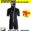 Surveste DIVE STEP IN 5,5mm Femme à Cagoule - Aqualung -Sub-Odyssee Soldes Magasin aqualung surveste dive step in femme pas cher sub odyssee lyon