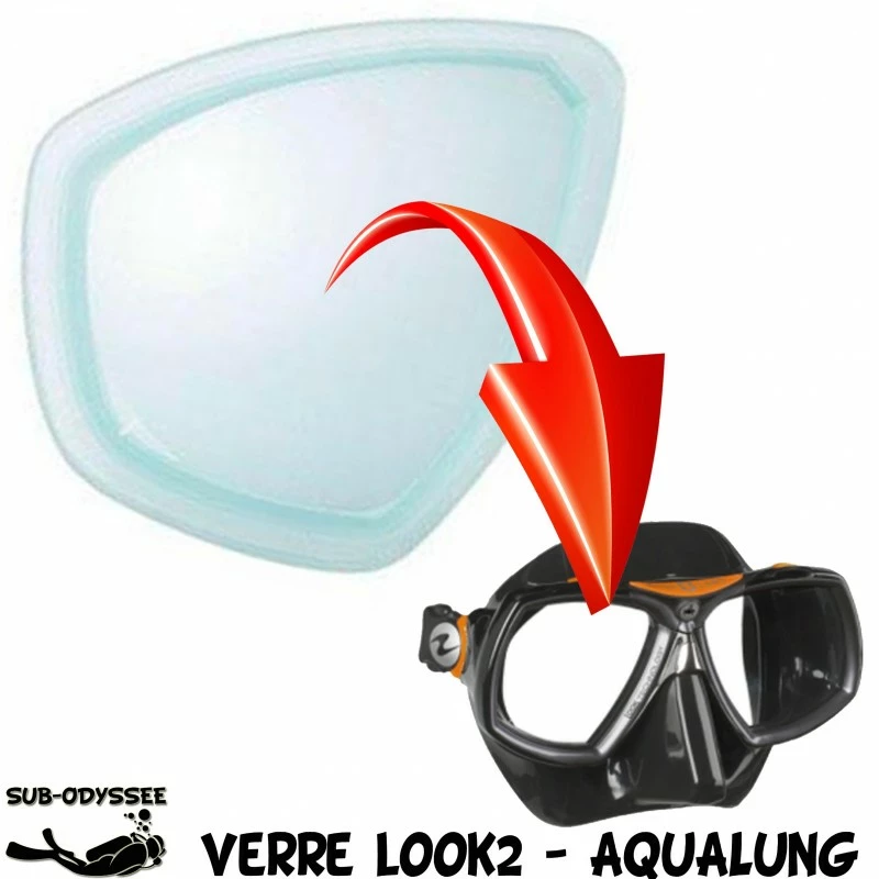 Verre Correcteur LOOK 2 & LOOK 2 Midi Négatif (-1.0 à -10.0) - Aqualung 3 Verre Correcteur LOOK 2 & LOOK 2 Midi Négatif (-1.0 à -10.0) - Aqualung