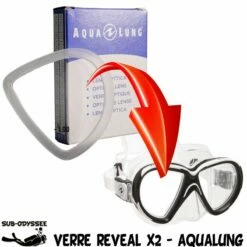Verre Correcteur REVEAL X2 Négatif (-1.0 à -10.0) - Aqualung