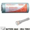 Batterie 26650 - Orca Torch -Sub-Odyssee Soldes Magasin batterie 26650 orca torch
