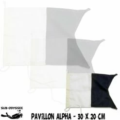 Pavillon Alpha De Signalisation Surface - Best Divers