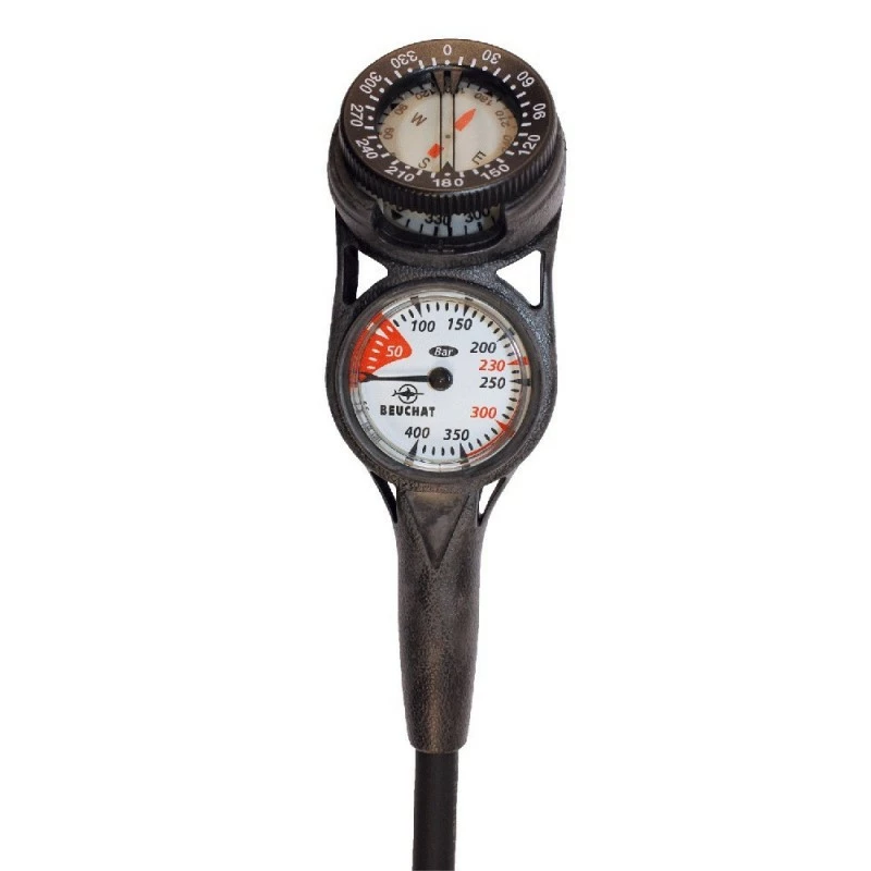 Console 2 éléments Manometre + Compas - Beuchat 4 Console 2 éléments Manometre + Compas - Beuchat – Image 2