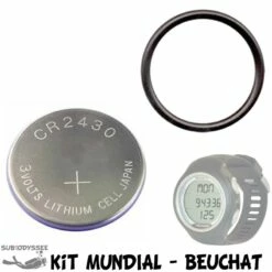 Kit Pile MUNDIAL / MUNDIAL 2 Ordinateur Apnée - Beuchat