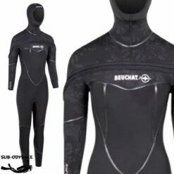 MED C-ZIP Monopièce 8mm Avec Cagoule Femme - Beuchat