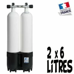 Bi-Bouteille De Plongée 2 X 6 Litres 230 Bars (Ø140mm) - Roth
