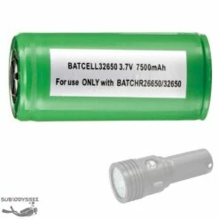 Batterie 32650 Rechargeable Lithium-ion 7Ah Pour Phare à LED - Big Blue
