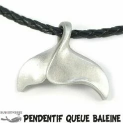 Pendentif QUEUE BALEINE Etain - BigBlue By St John