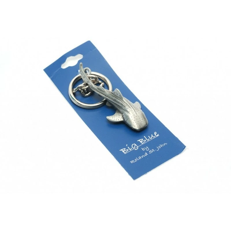 Porte Cle WHALE SHARK Etain - BigBlue By St John 4 Porte Cle WHALE SHARK Etain - BigBlue By St John – Image 2