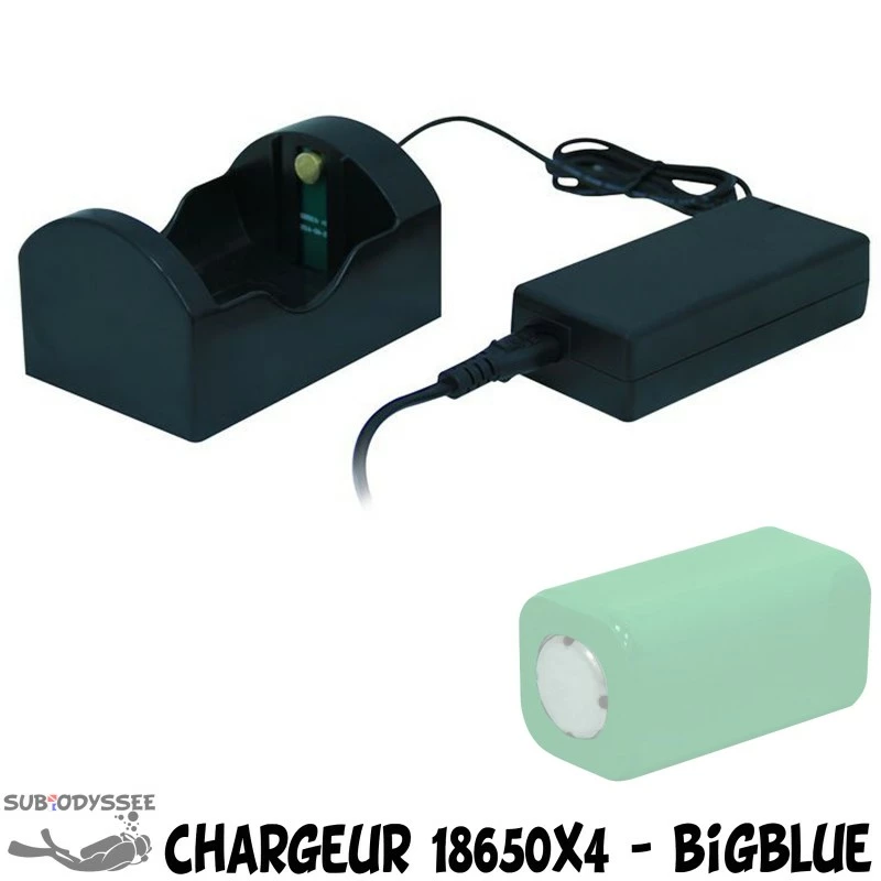 Chargeur Pour Batteries 18650x4 Supreme Rechargeables Li-Ion - Big Blue 3 Chargeur Pour Batteries 18650x4 Supreme Rechargeables Li-Ion - Big Blue