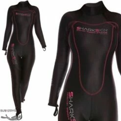 CHILLPROOF FULL SUIT Femme Monopièce Zip Dorsal - SHARKSKIN