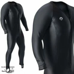 CHILLPROOF UNDERGARMENT Homme Monopièce Zip VENTRAL - SHARKSKIN