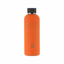 Bouteille THERMOS 500ml Caoutchouc ORANGE NOIR - Cressi -Sub-Odyssee Soldes Magasin cressi bouteille thermos 500ml caoutchouc pas cher sub odyssee 12