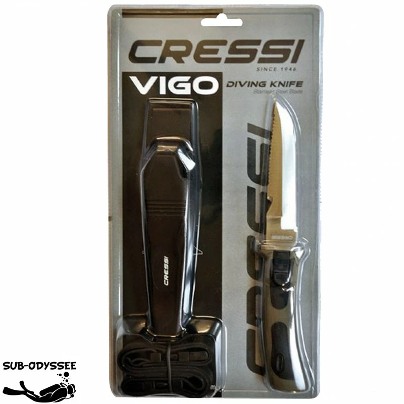 VIGO Couteau Inox 23.5cm - Cressi 8 VIGO Couteau Inox 23.5cm - Cressi – Image 6