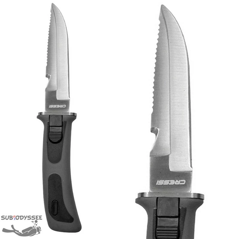 VIGO Couteau Inox 23.5cm - Cressi 3 VIGO Couteau Inox 23.5cm - Cressi