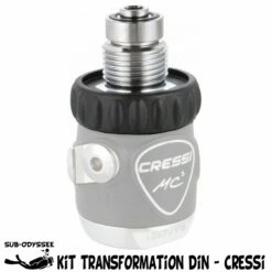 Kit De Transformation Détendeur MC5 Etrier En DIN 300 Bars - Cressi