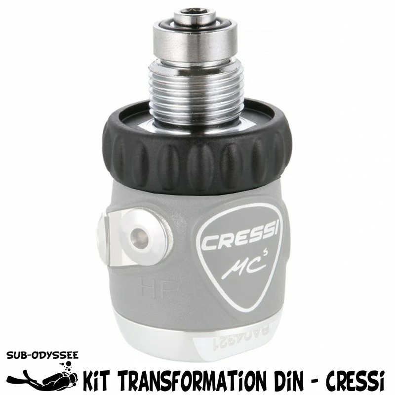 Kit De Transformation Détendeur MC5 Etrier En DIN 300 Bars - Cressi 3 Kit De Transformation Détendeur MC5 Etrier En DIN 300 Bars - Cressi
