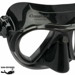 NANO Masque Silicone Noir - Cressi