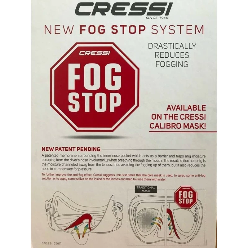 CALIBRO Masque D'apnée Bleu Guillaume NERY - Cressi 5 CALIBRO Masque D'apnée Bleu Guillaume NERY - Cressi – Image 3