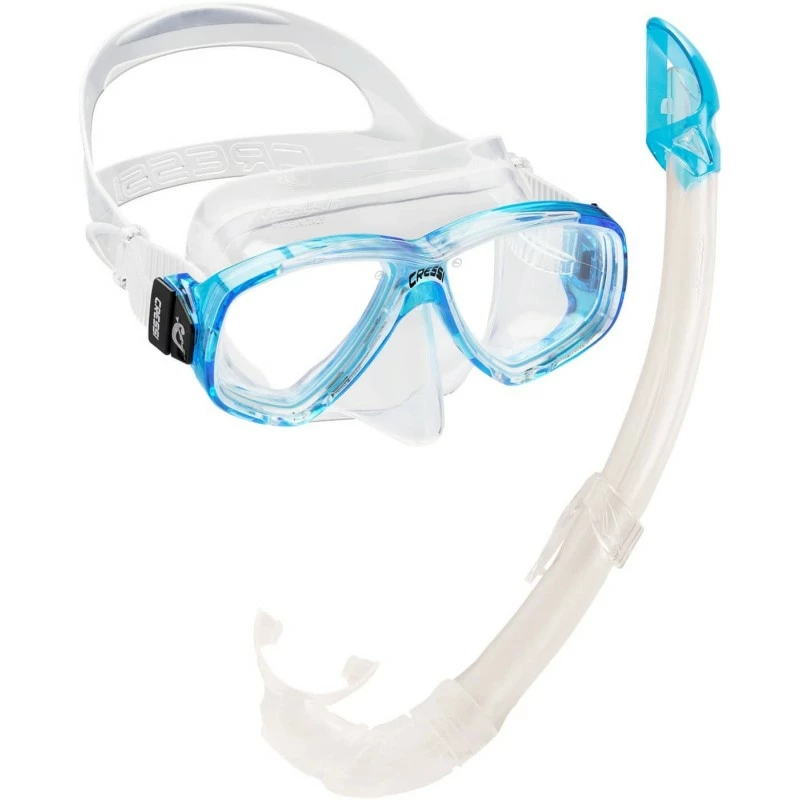 Pack Masque PERLA + Tuba MEXICO - Cressi 3 Pack Masque PERLA + Tuba MEXICO - Cressi
