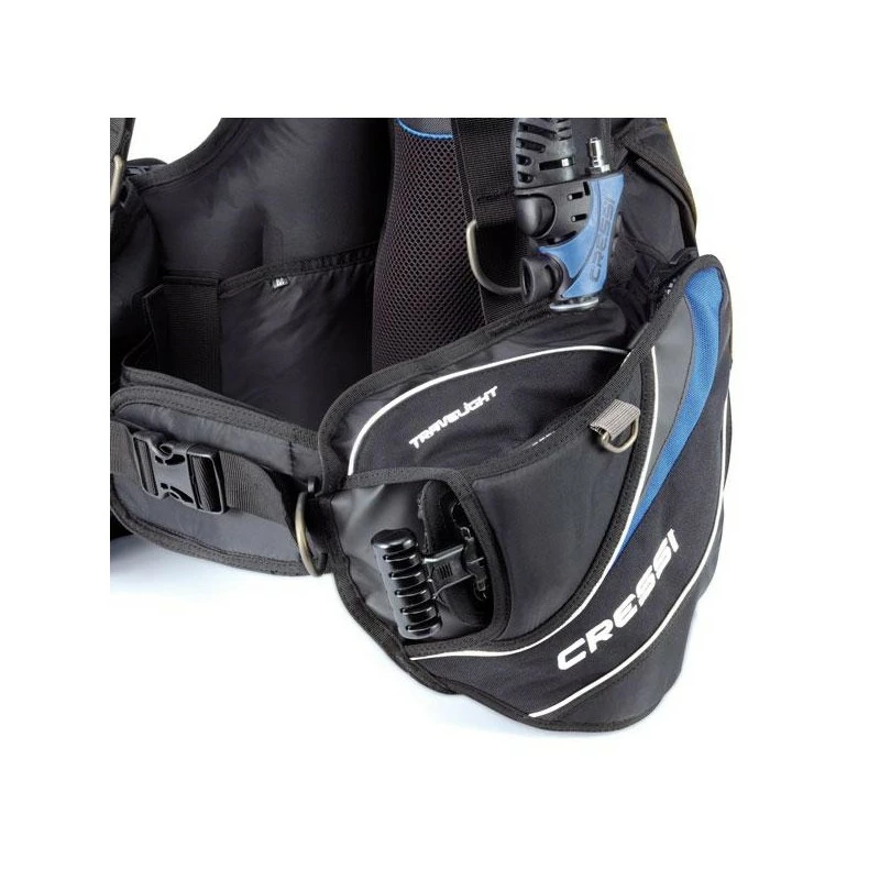 TRAVELIGHT Bleu Gilet Stabilisateur - Cressi 6 TRAVELIGHT Bleu Gilet Stabilisateur - Cressi – Image 4