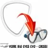 Verre Correcteur BIG EYES EVO Négatif (-1.0 à -6.0) - Cressi -Sub-Odyssee Soldes Magasin cressi verre correcteur masque big eyes evo negatif pas cher sub odyssee