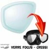 Verre Correcteur Masque FOCUS Négatif (-1.0 à -8.0) - Cressi 2 Verre Correcteur Masque FOCUS Négatif (-1.0 à -8.0) - Cressi -Sub-Odyssee Soldes Magasin cressi verre correcteur masque focus negatif pas cher sub odyssee