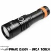 D530V Phare 1300Lumen Pour La Photo / Video - Orca Torch -Sub-Odyssee Soldes Magasin d530v phare 1300lumen pour la photo video orca torch
