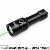 D570GL Phare 100Lumen + Pointeur Laser - Orca Torch -Sub-Odyssee Soldes Magasin d570gl phare 100lumen pointeur laser orca torch