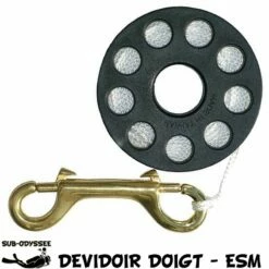Dévidoir à Doigt BLANC Pour Parachute Palier - Finger Spool 20, 30 Ou 50m -Sub-Odyssee Soldes Magasin devidoir a doigt blanc pour parachute palier finger spool 20 30 ou 50m 2