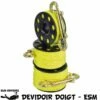 Dévidoir à Doigt JAUNE Pour Parachute Palier - Finger Spool 20, 30 Ou 50m -Sub-Odyssee Soldes Magasin devidoir a doigt jaune pour parachute palier finger spool 20 30 ou 50m
