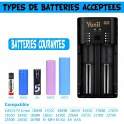 Chargeur Double Batterie C03 - Divepro -Sub-Odyssee Soldes Magasin divepro chargeur phare plongee double batterie pas cher sub odyssee lyon 2