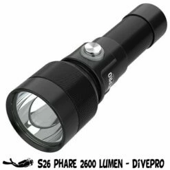 S26 Phare De Plongée 2600 Lumen - Divepro