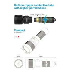 S26 Phare De Plongée 2600 Lumen - Divepro -Sub-Odyssee Soldes Magasin divepro phare plongee s26 sub odyssee lyon pas cher 5