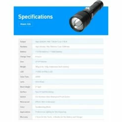 S26 Phare De Plongée 2600 Lumen - Divepro -Sub-Odyssee Soldes Magasin divepro phare plongee s26 sub odyssee lyon pas cher 7