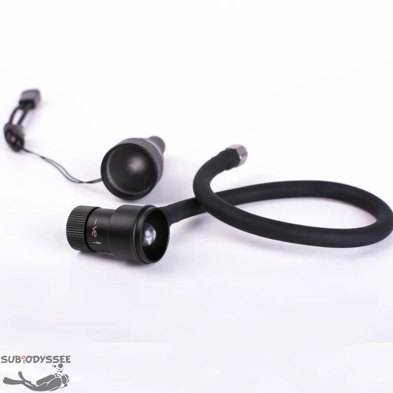 Lampe Macro Sur Pile SEALIGHT2 Avec Bras Flexible - Divevolk 3 Lampe Macro Sur Pile SEALIGHT2 Avec Bras Flexible - Divevolk