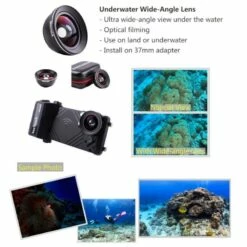 Lentille Grand Angle SEALENSE - Divevolk -Sub-Odyssee Soldes Magasin divevolk lentille grand angle 105 sealense pas cher sub odyssee 2