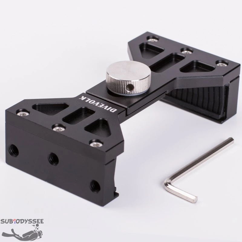 Pince Aluminium SEAHOLD (non Compatible Support Lentille) - Divevolk 3 Pince Aluminium SEAHOLD (non Compatible Support Lentille) - Divevolk