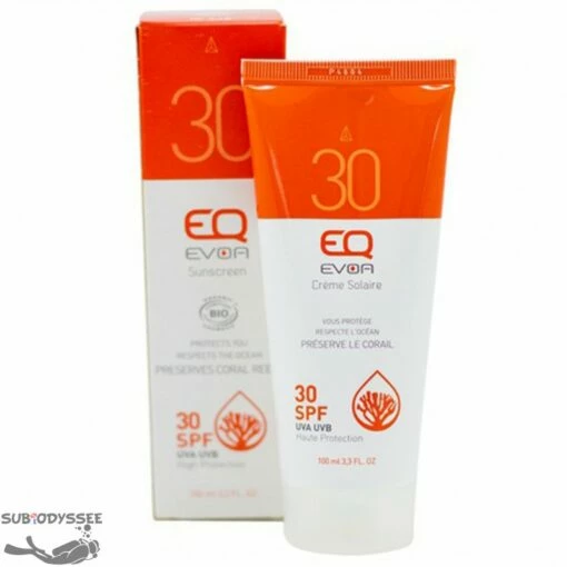 Crème Solaire SPF30 Haute Protection 100ml - EQ 4 Crème Solaire SPF30 Haute Protection 100ml - EQ -Sub-Odyssee Soldes Magasin eq creme solaire spf 30 haute protection 100ml pas cher sub odyssee