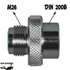 Adaptateur M26 Mâle / DIN 232 Bars Femelle (G 5/8")