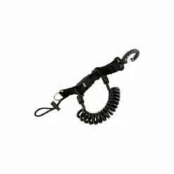 Cordon Spiralé - Mousqueton Plastique Armé